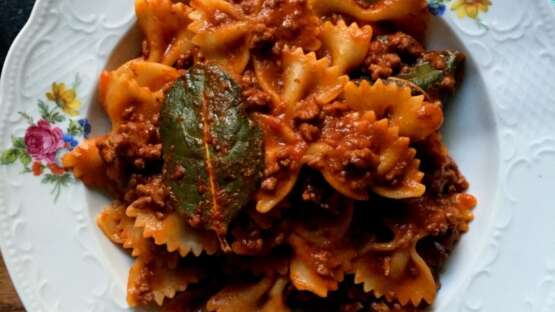 Cheat bolognese sauce