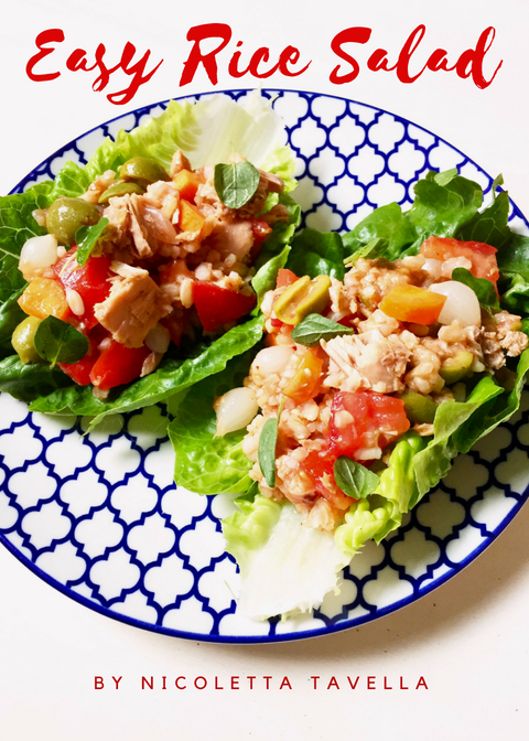 Easy rice salad