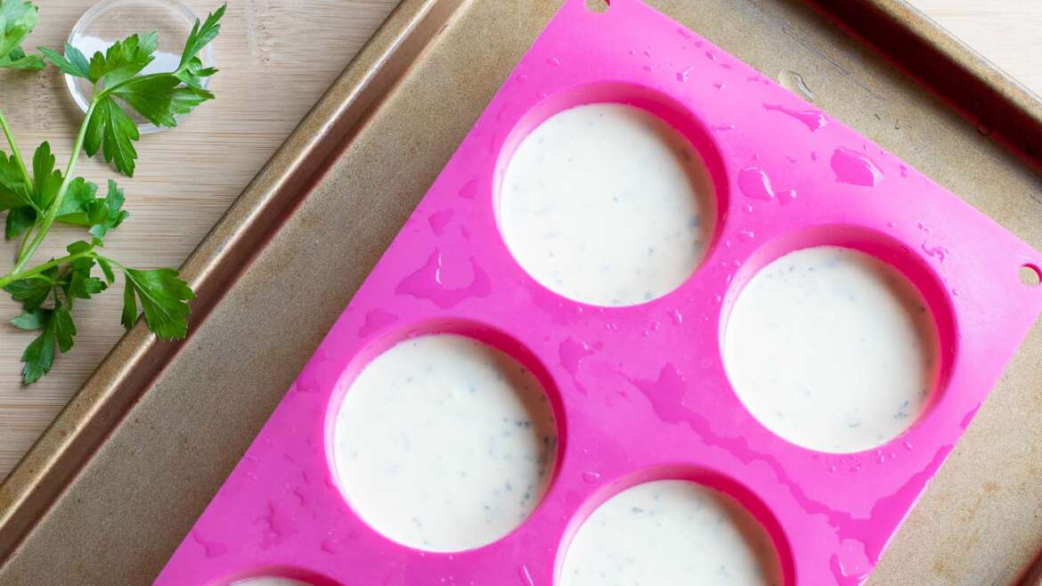 Baked ricotta with herbs