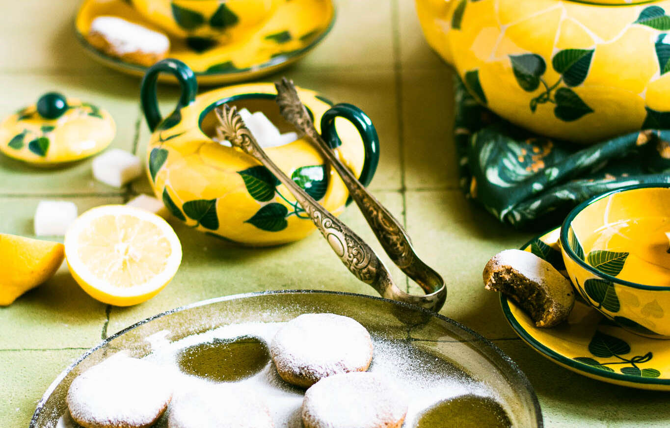 Hazelnut and almond cookies