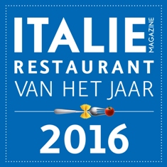 Election of the “Italië Magazine Restaurant of the Year 2016”