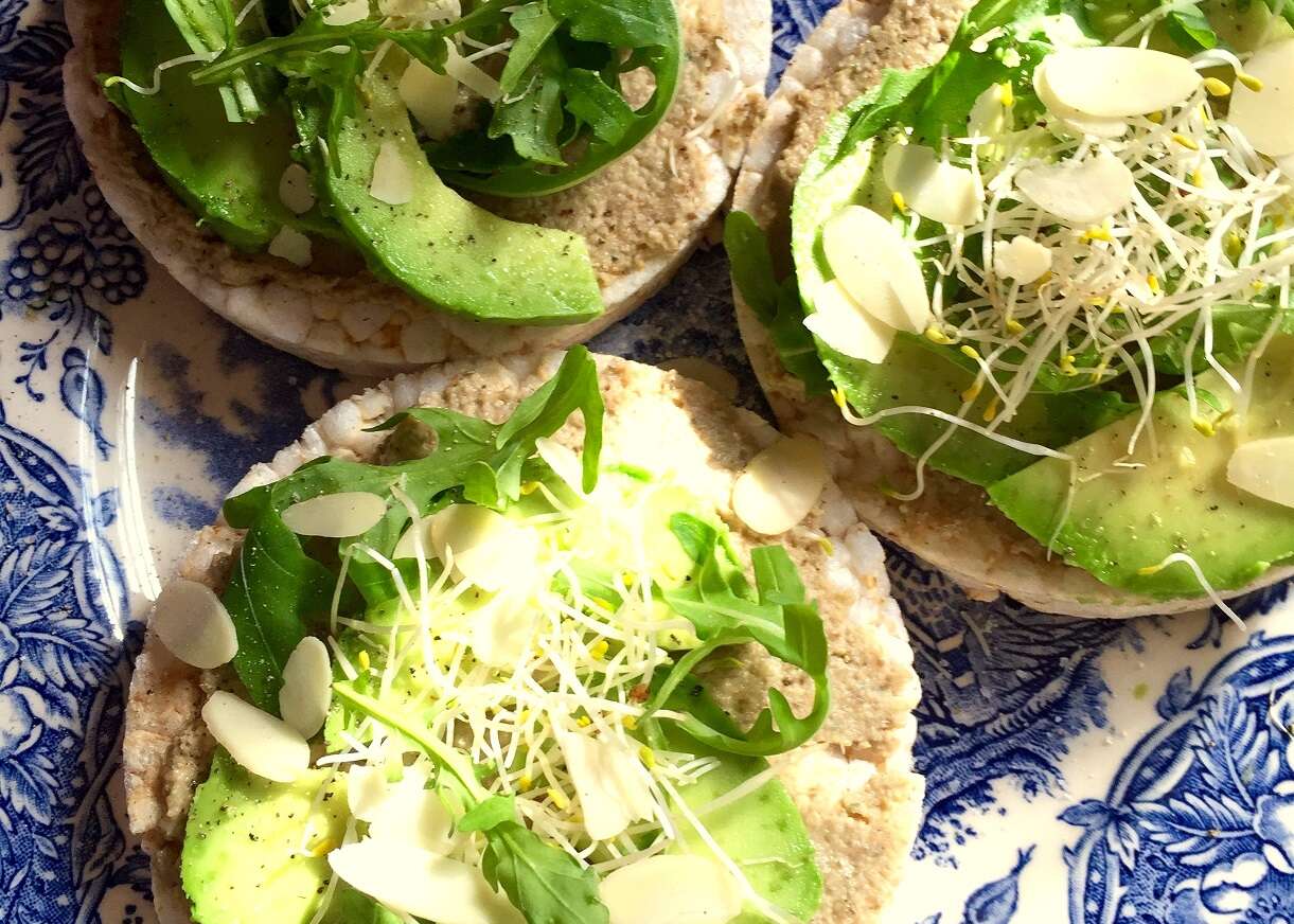 Vegetarian mushrooms & almond paté